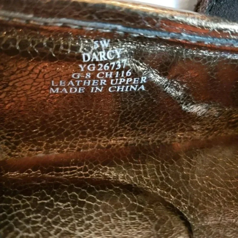 Vintage Stride Rite Darcy Girls 5W Brown Suede Maryjanes Retro‎ Y2K Concert